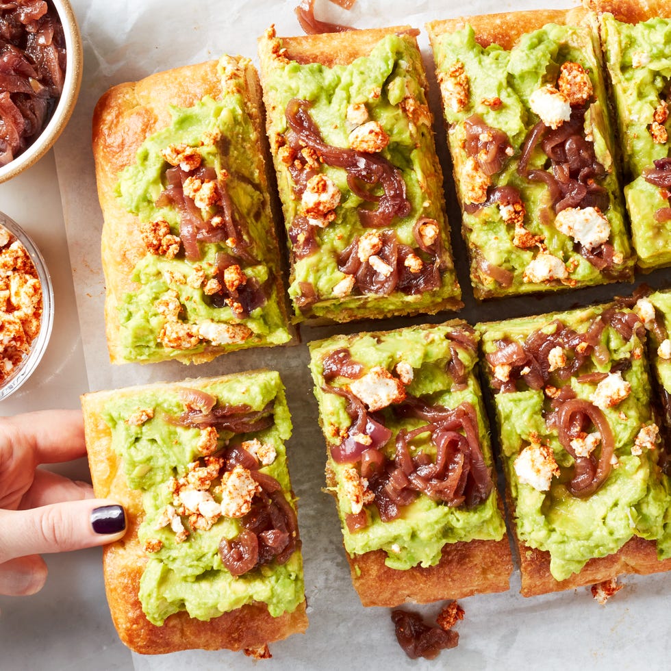 Avocado Toast Focaccia avocado toast focaccia