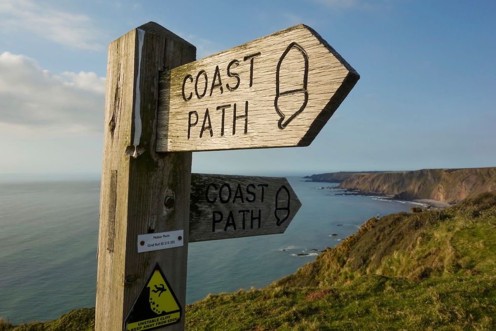 De South West Coast Path is met 1061 kilometer het langste wandelpad van GrootBrittanni