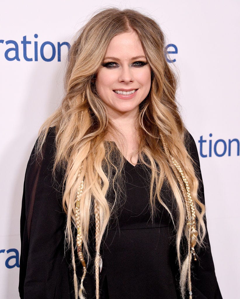 Avril Lavigne arrives at Operation Smiles Hollywood Fight Night at the Beverly Hilton Hotel on November 6, 2019 in Beverly Hills, California