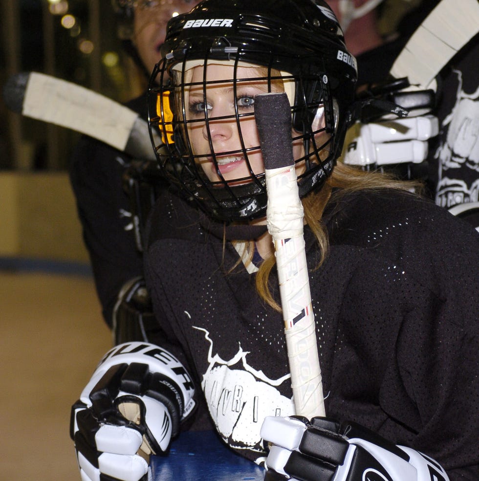 Avril Lavigne - RCA Records Annual Hockey Game Avril Lavigne - RCA Records Annual Hockey Game