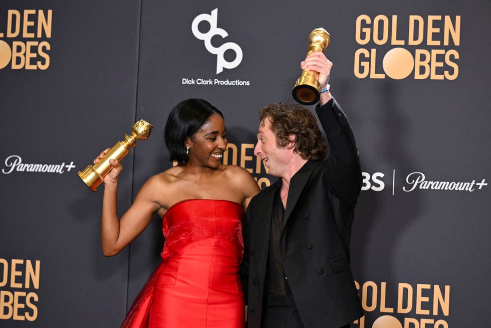 81st golden globe awards press room