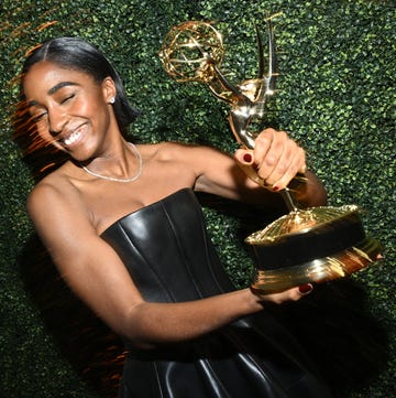 All the Best Moments From the Emmys After-Parties ayo edebiri at 75th emmy gala