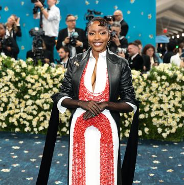 the 2025 met gala celebrating "superfine: tailoring black style" arrivals