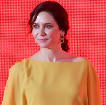 isabel diaz ayuso during the delivery of the medal community of madrid awards in madrid on friday 2 may 2025 isabel diaz ayuso during the delivery of the medal community of madrid awards in madrid on friday 2 may 2025