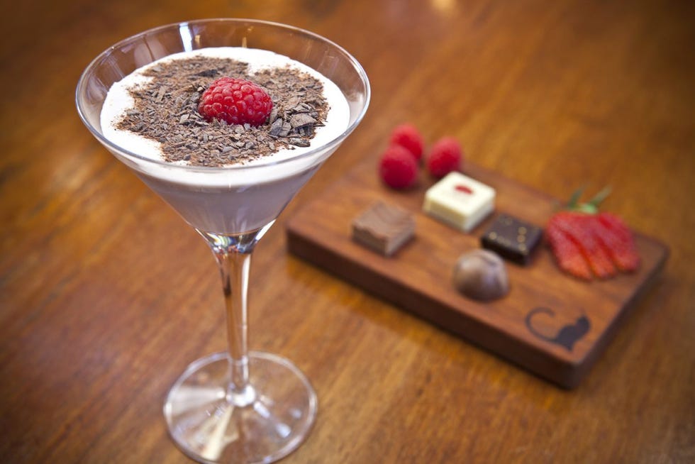 Food, Cuisine, Cranachan, Drink, Dish, Dessert, Mousse, Ingredient, Raspberry, Stemware, 