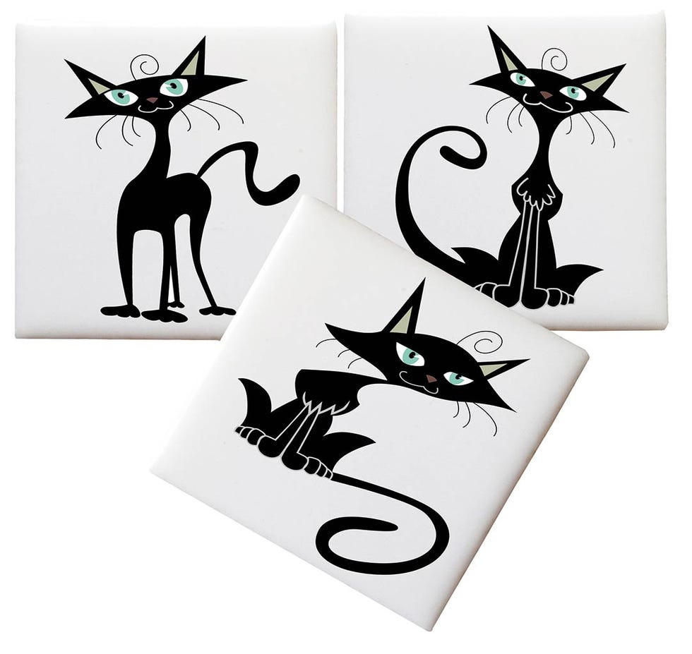 Azulejos de gatos