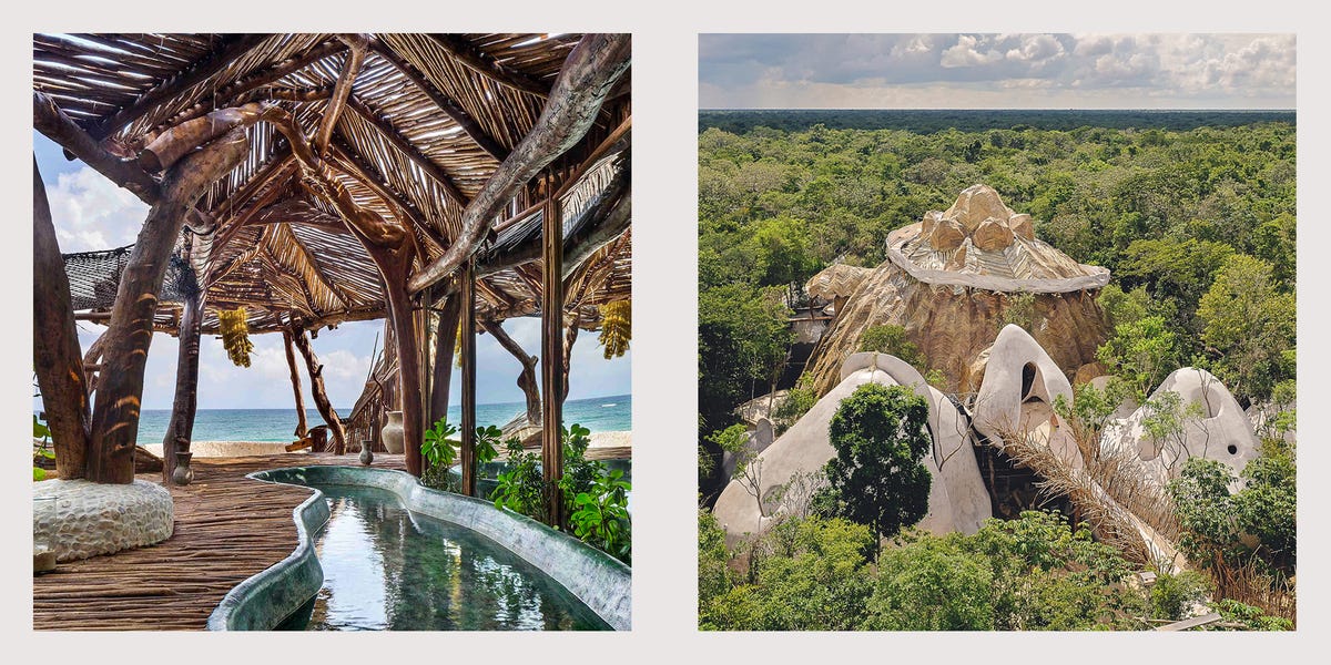 Discover the Top 12 Resorts for a Luxurious Getaway on Tulum Beach in 2024! - Azulik Uh May art installations and holistic wellness center