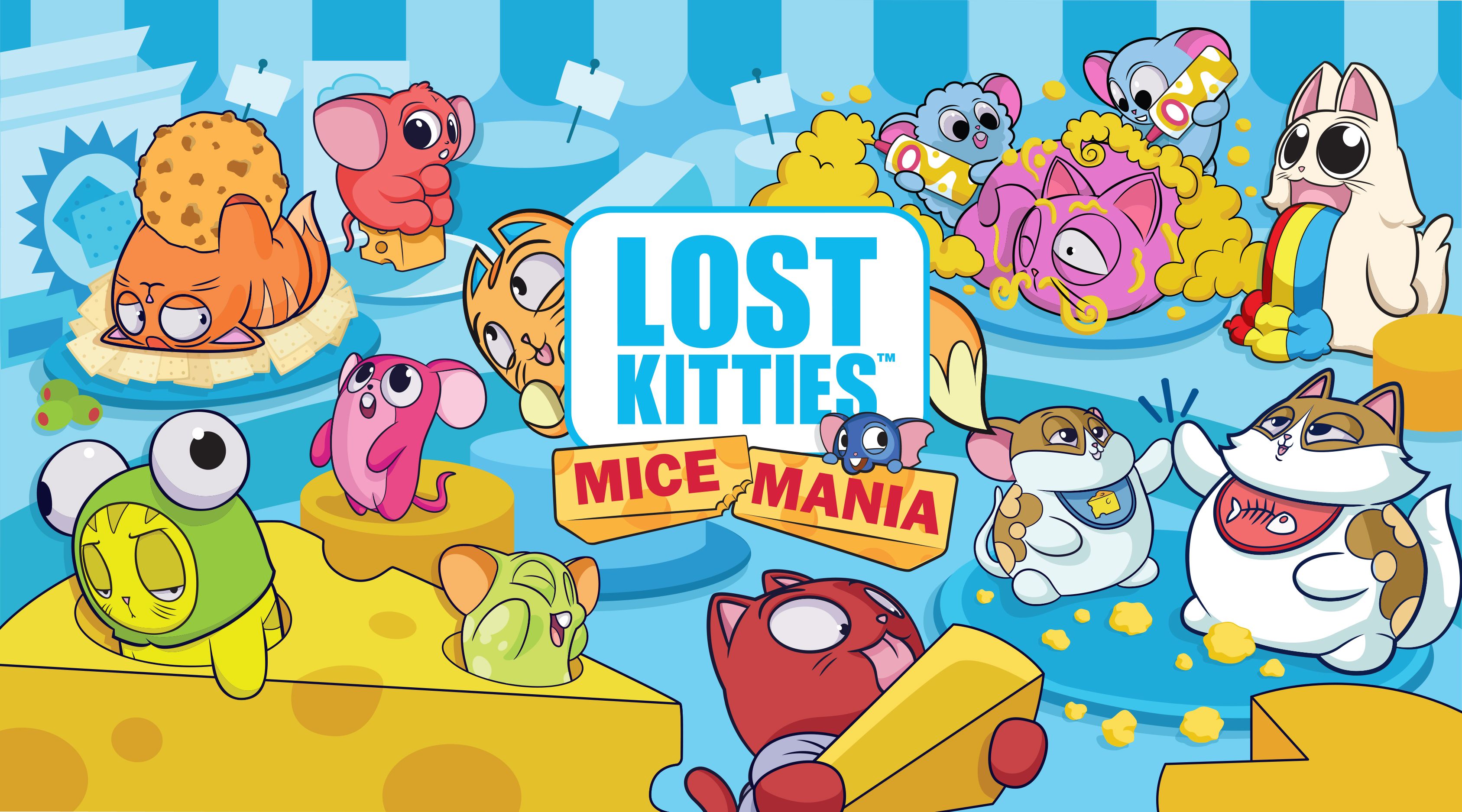 Hasbro Lost Kitties Mice Mania Multipack Toy, Ages 5 & Up (Series 3)
