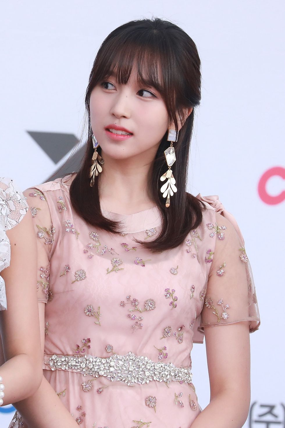 mina of south korean girl group twice attends the 2018 soribada best k music awards in seoul, south korea, 30 august 2018