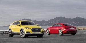 Audi TT Offroad concept and Audi TT Sportback concept