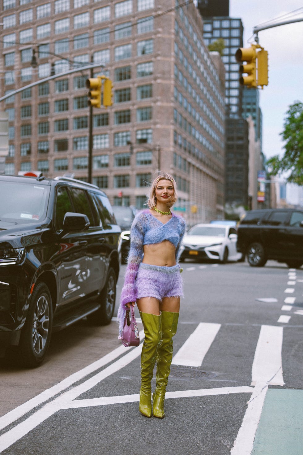 new york fashion week spring summer 2025 street style day 1