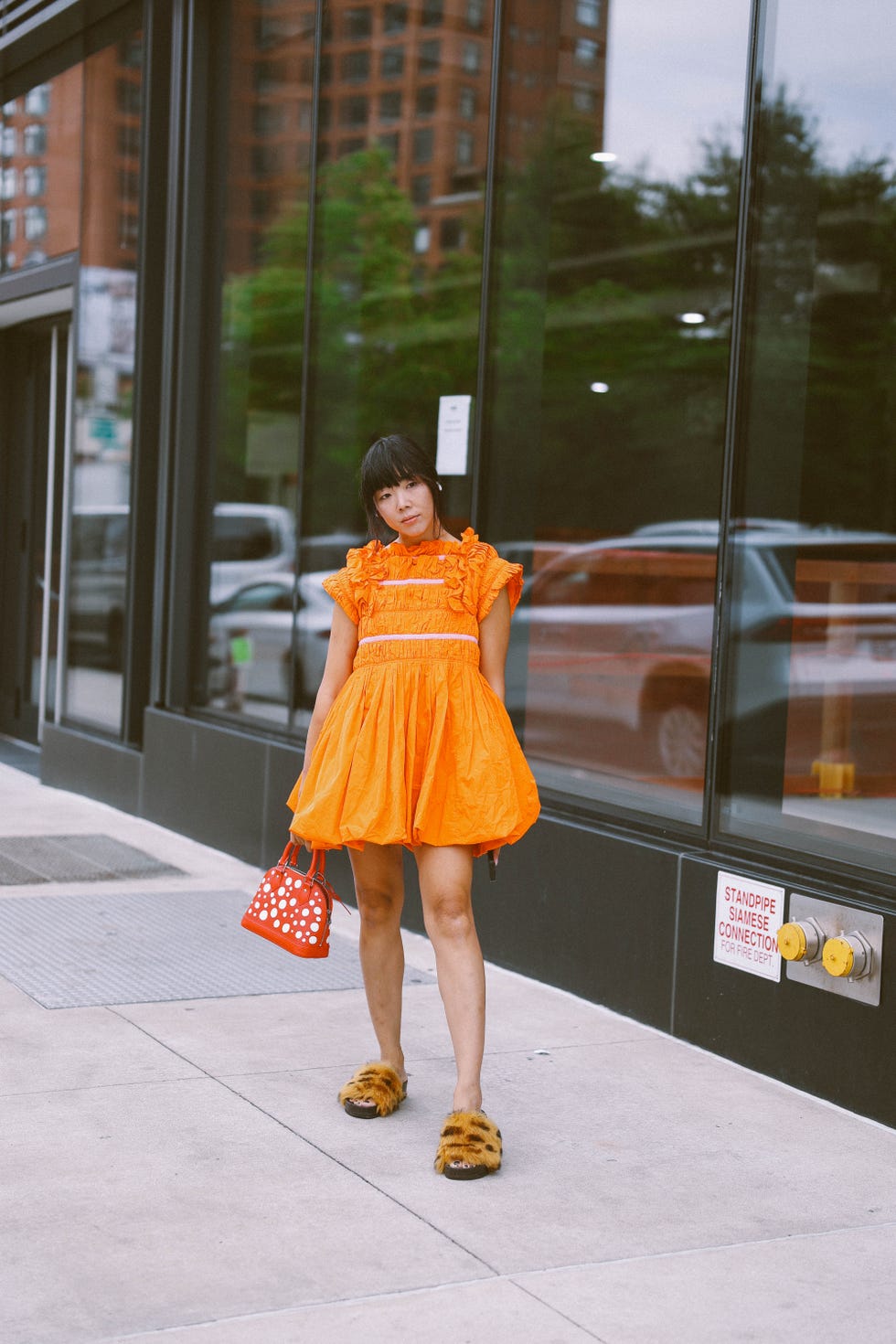 new york fashion week spring summer 2025 street style day 1