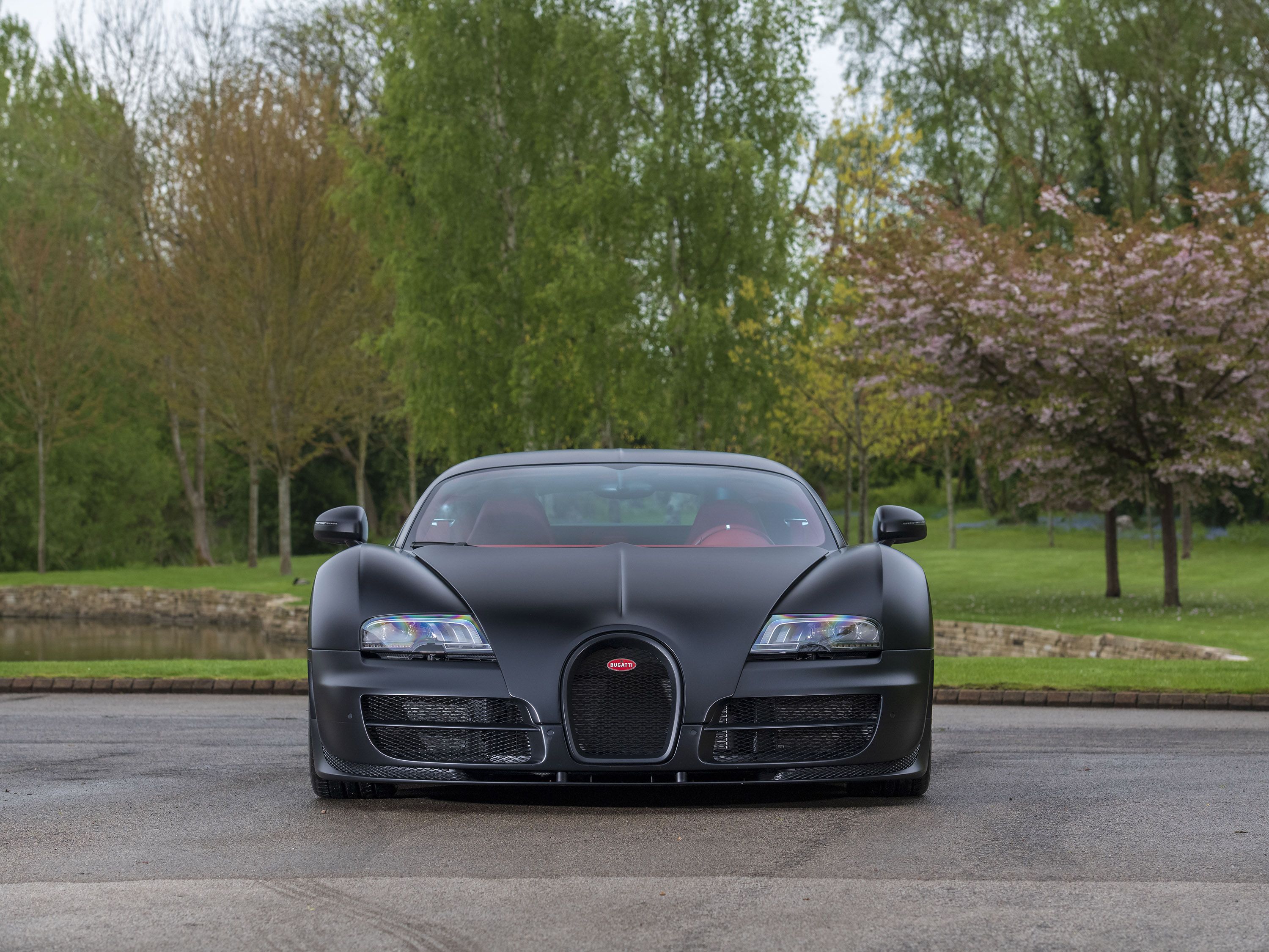 bugatti veyron super sport matte black
