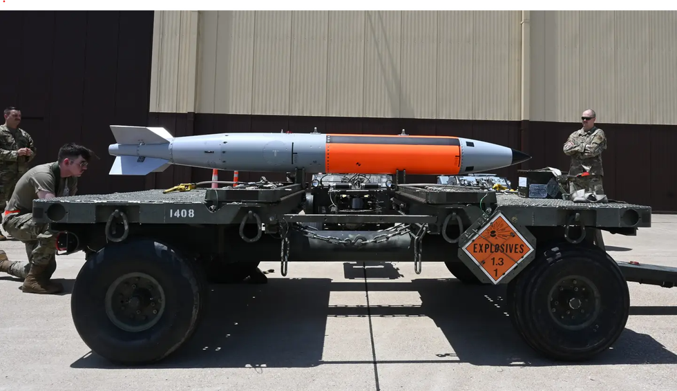 mock b61 12 joint test assembly tacitcal nuclear bomb