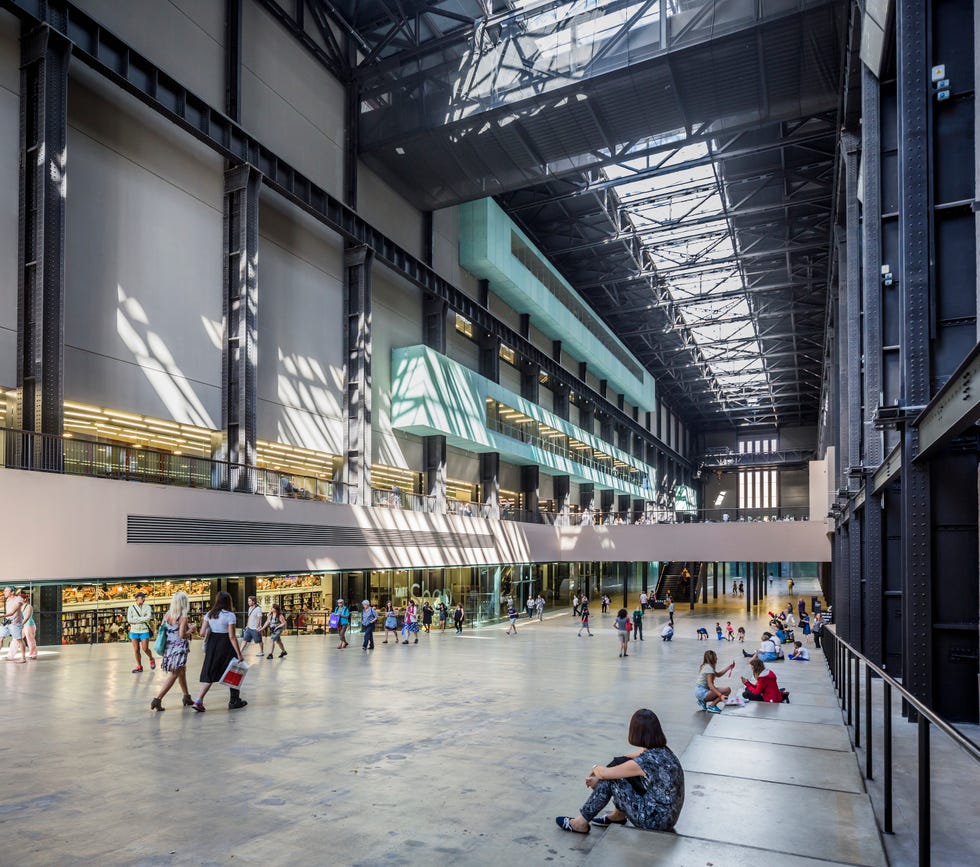 Tate Modern, the interior