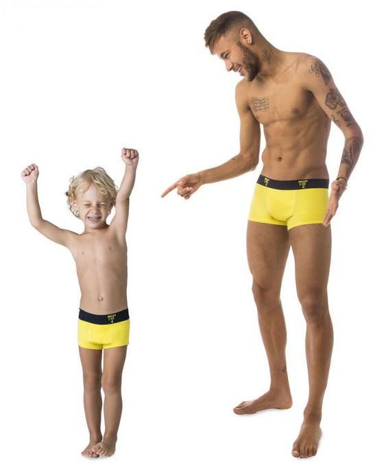 Underpants, Standing, Briefs, Fun, Barechested, Yellow, Swim brief, Undergarment, board short, Muscle, 