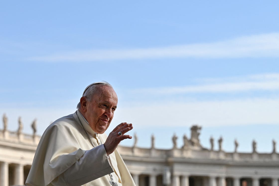 TOPSHOT-VATICAN-RELIGION-POPE-AUDIENCE