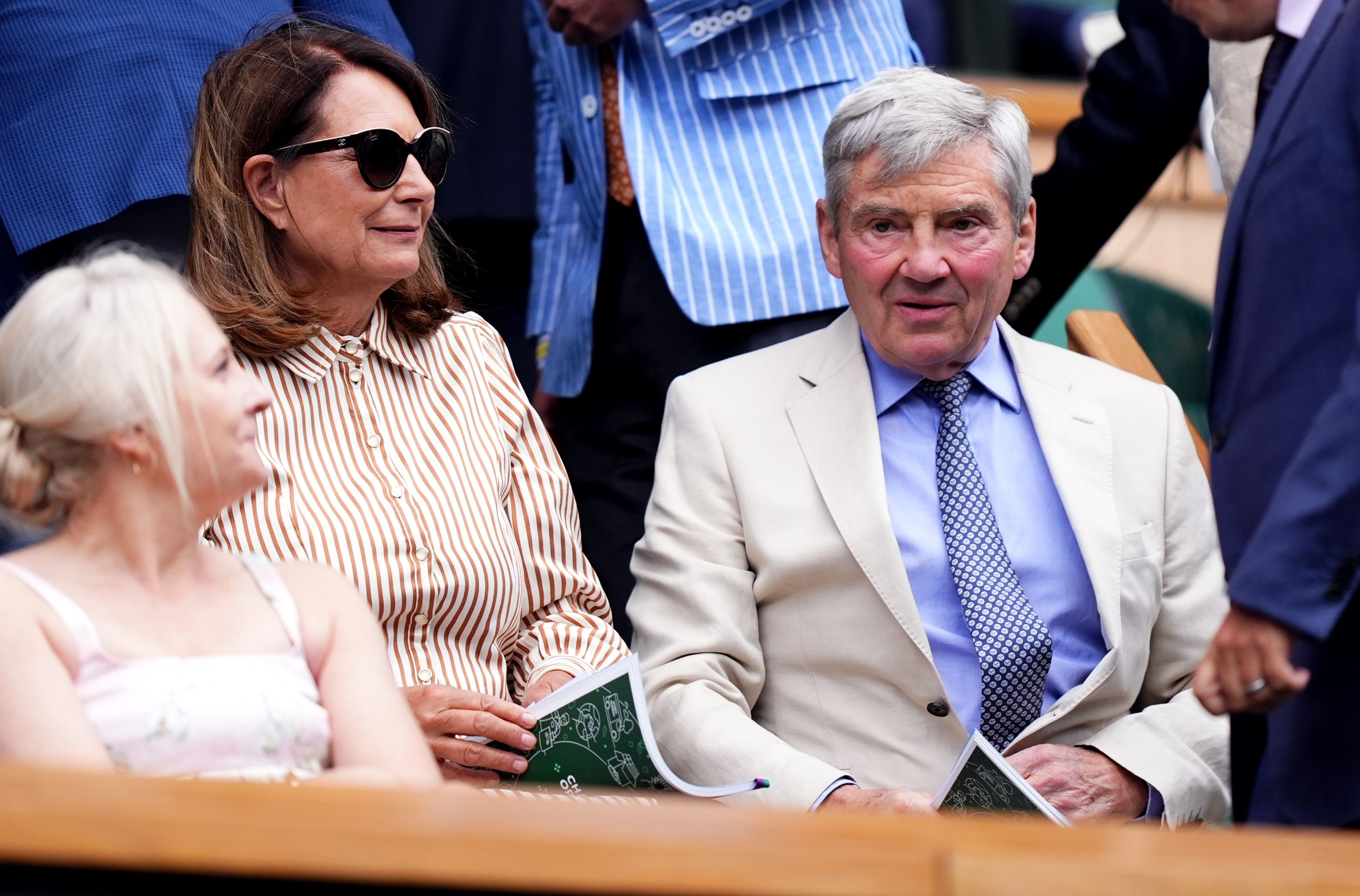 Wimbledon 2025: Kate Middleton's Parents Carole and Michael Attend Without  Her