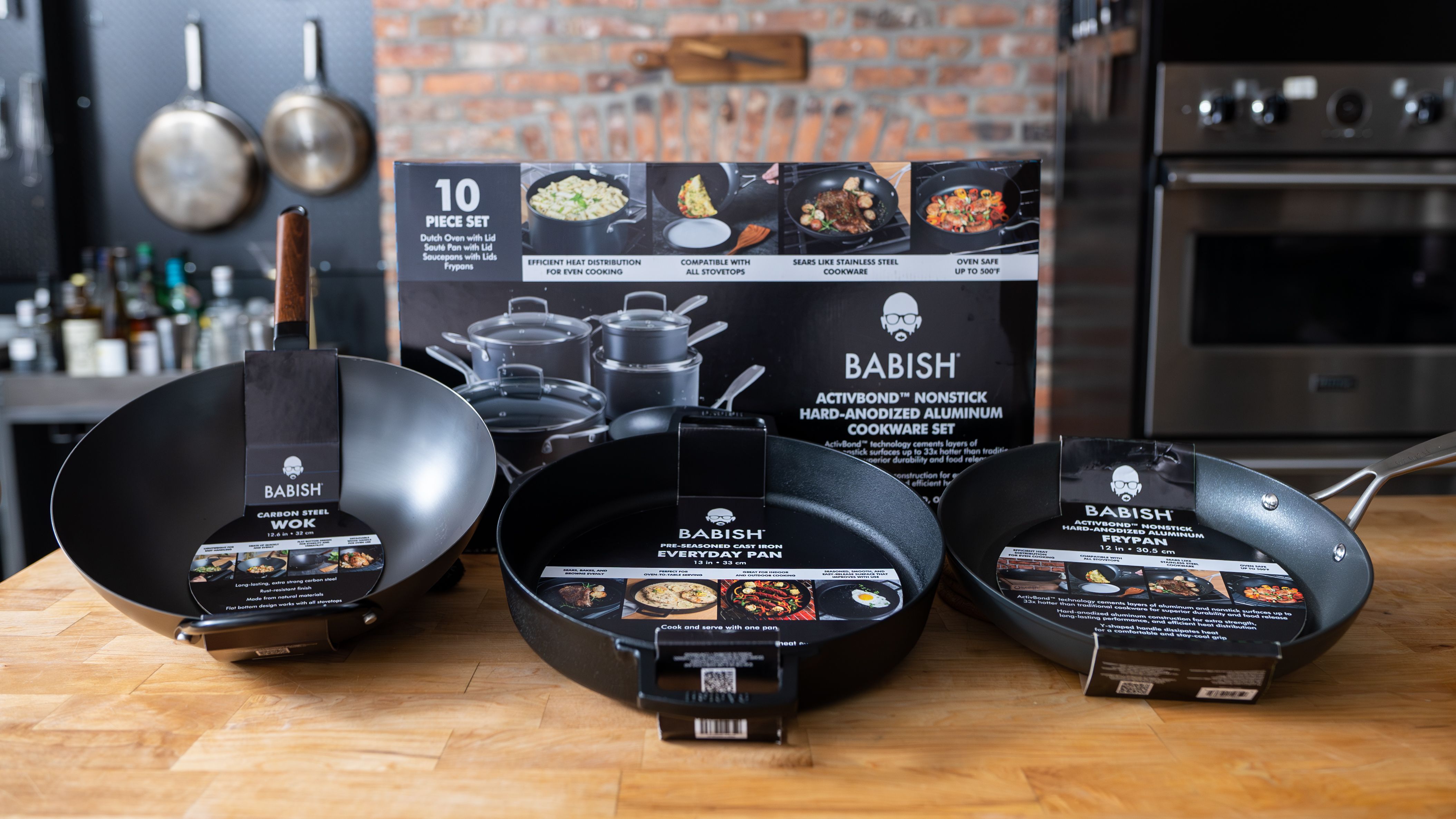 Babish 13-inch Cast Iron Everyday Pan 