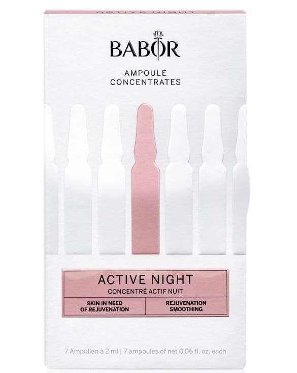 babor active night ampoule concentrates