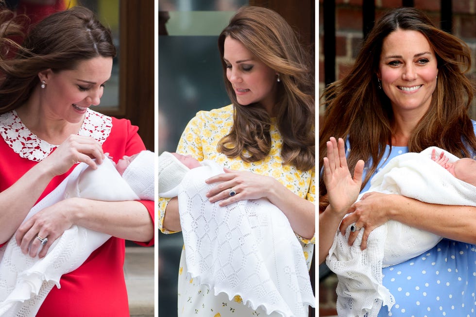 See Prince George, Princess Charlotte & Prince Louis Wearing Hand-Me ...