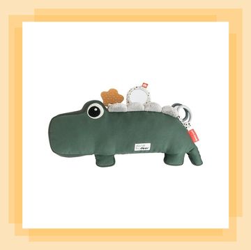 crocodile tummy time toy for baby