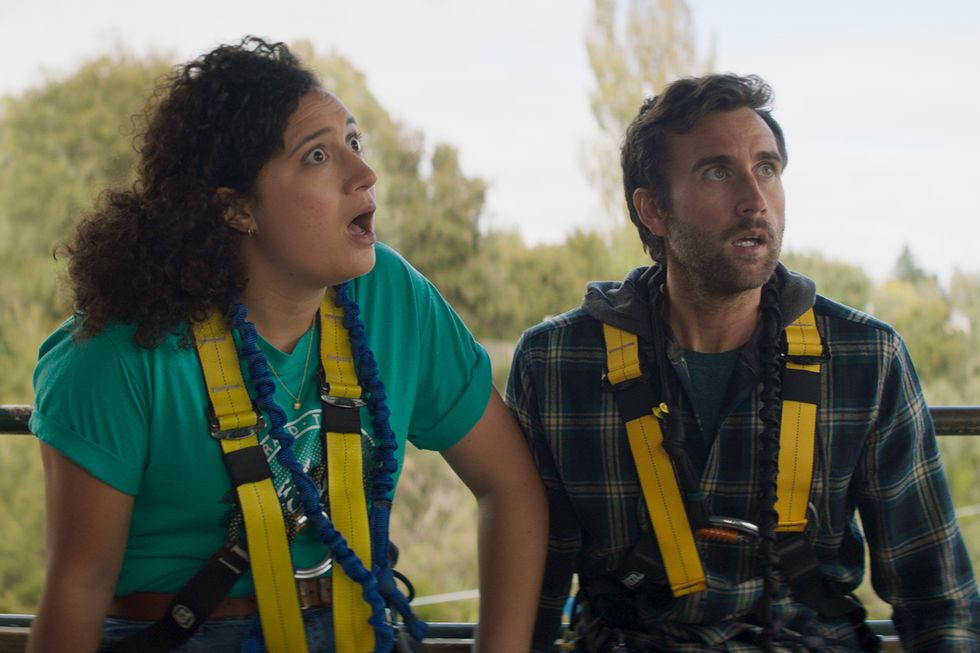 rose matafeo and matthew lewis in baby done