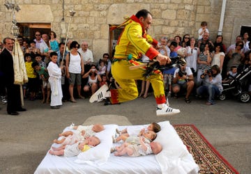 el colacho in burgos