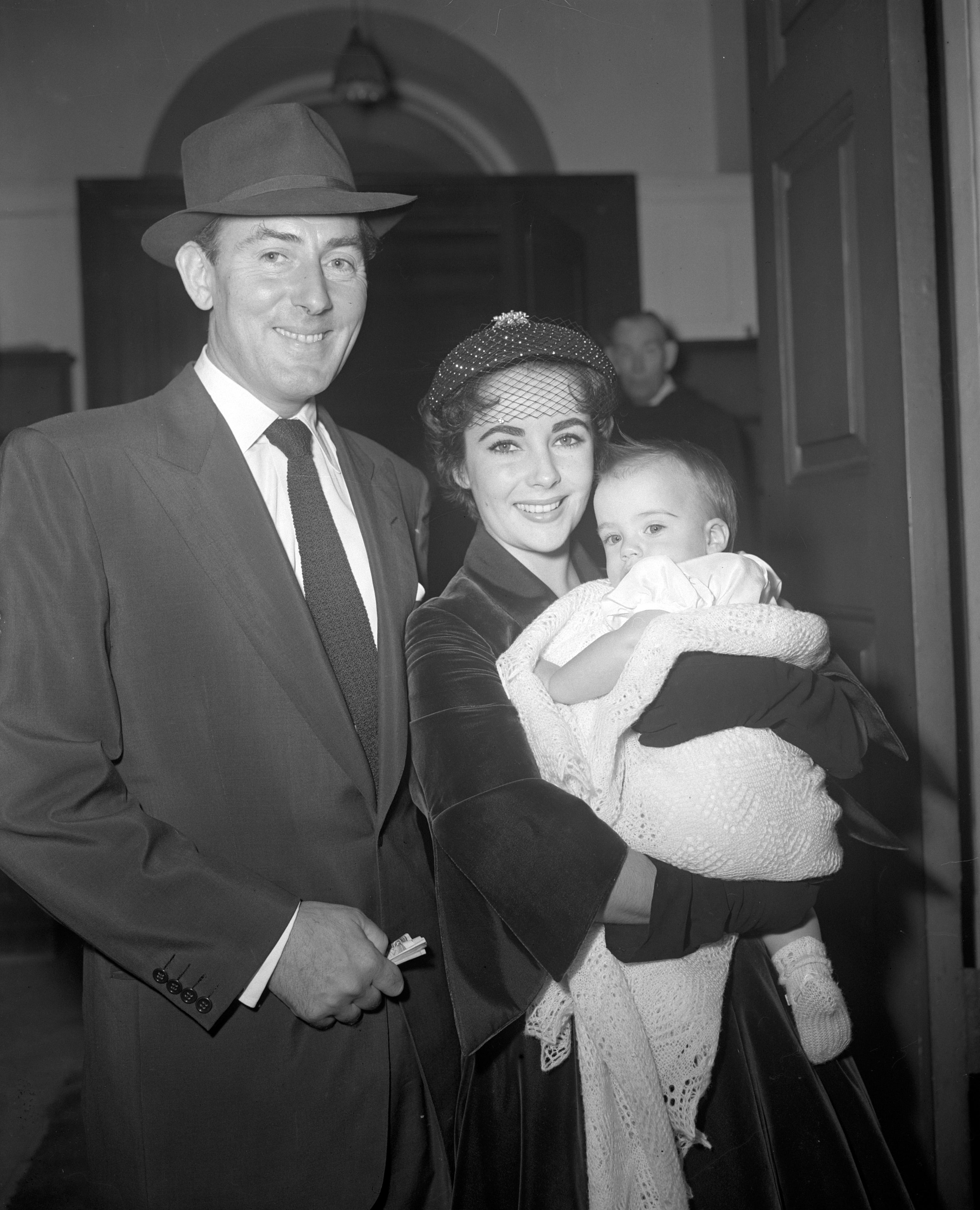 Vintage Christening Photos of Old Hollywood Stars and Royals