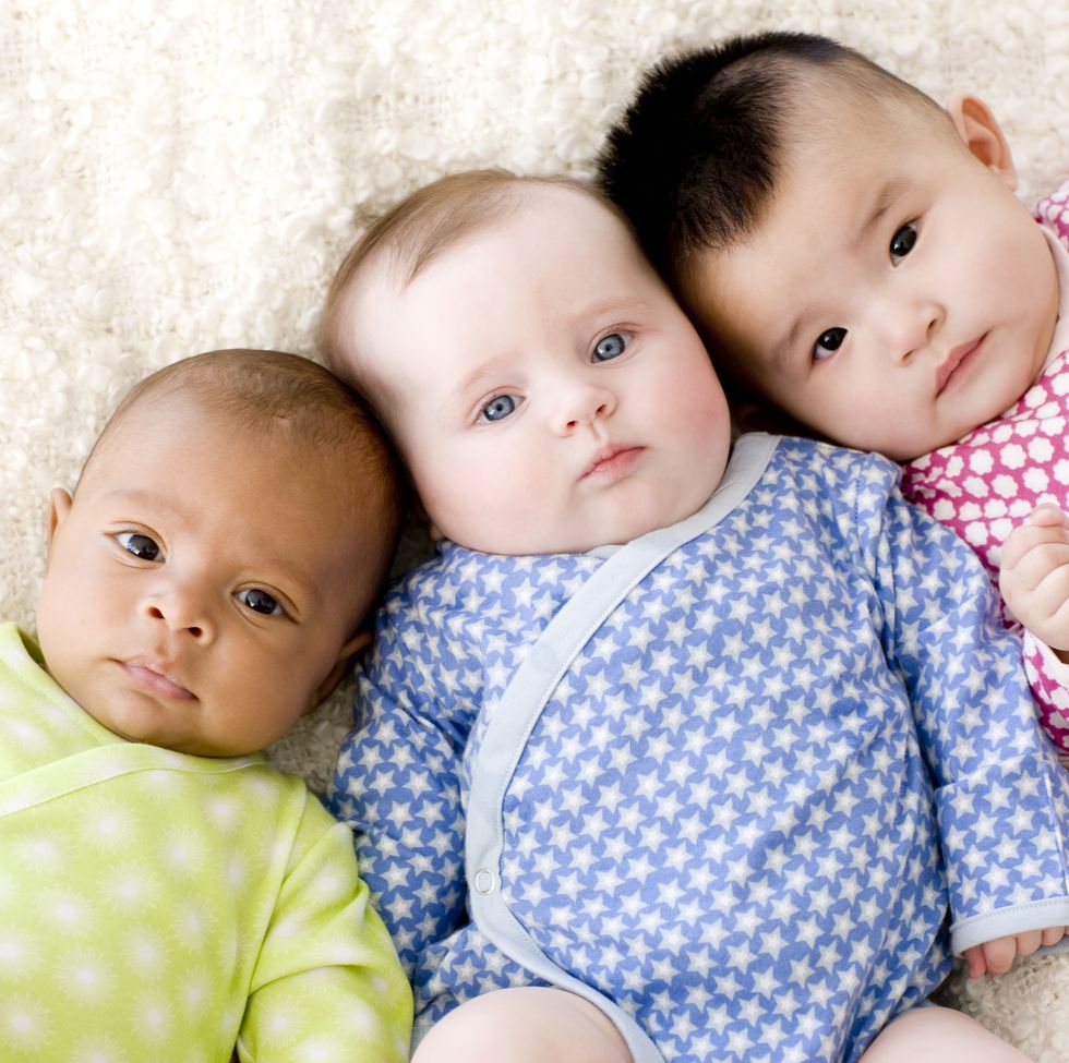 three babies