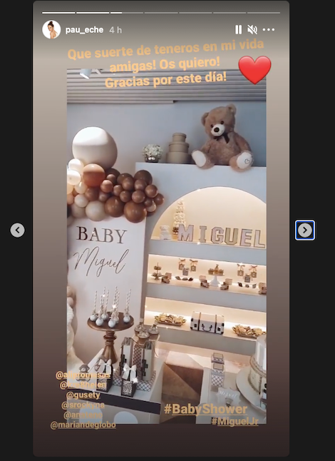 paula echevarría baby shower