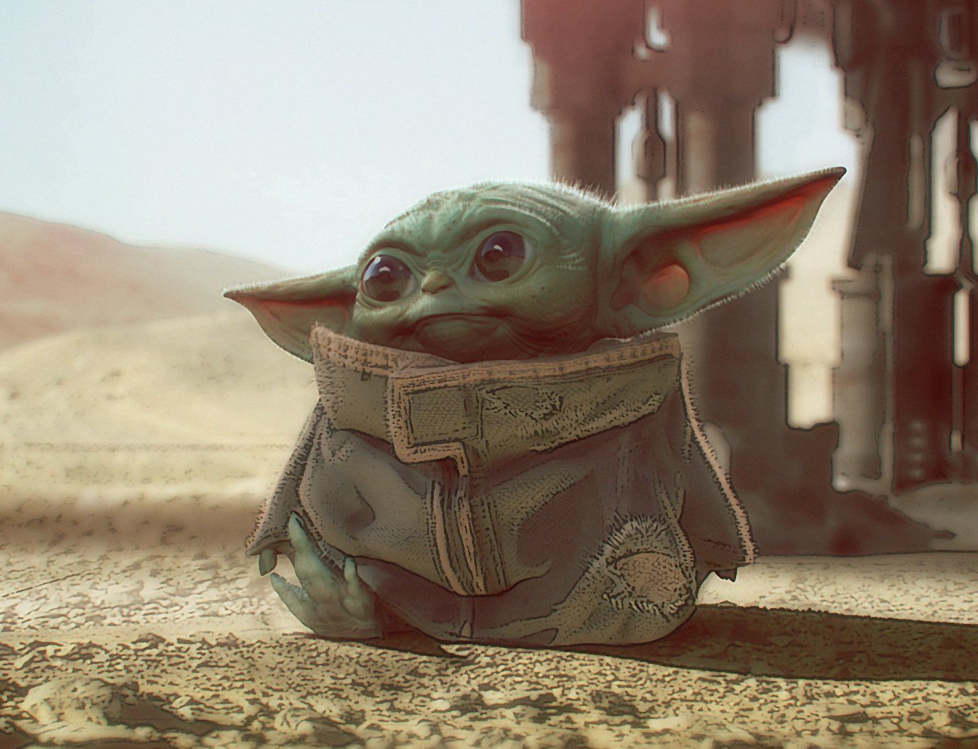 Un peluche de Baby Yoda ha sido mandado al espacio con una misión