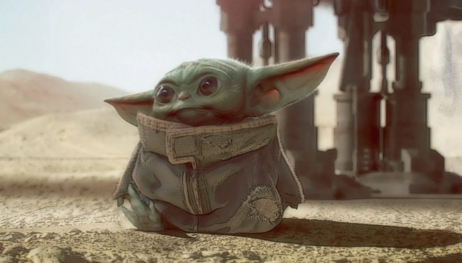 Baby Yoda gets cuter the more I look at it, here's some fan-art I