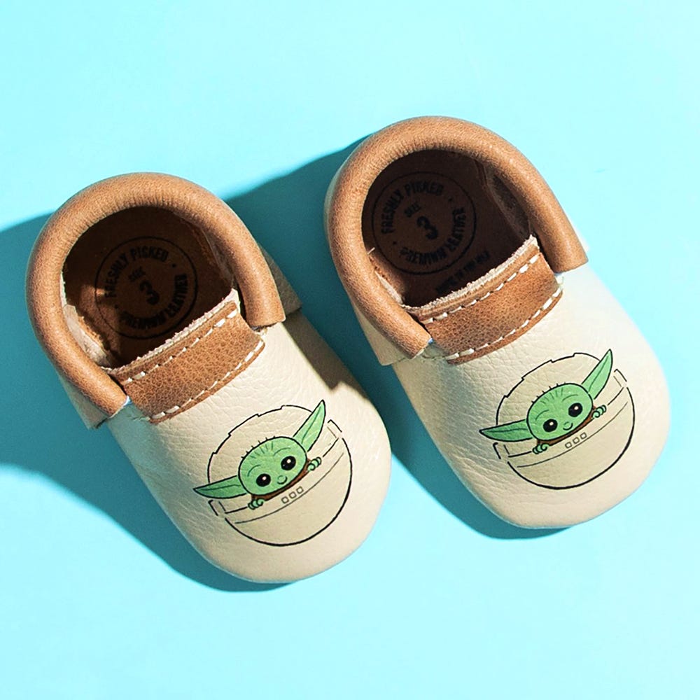 baby yoda moccasins