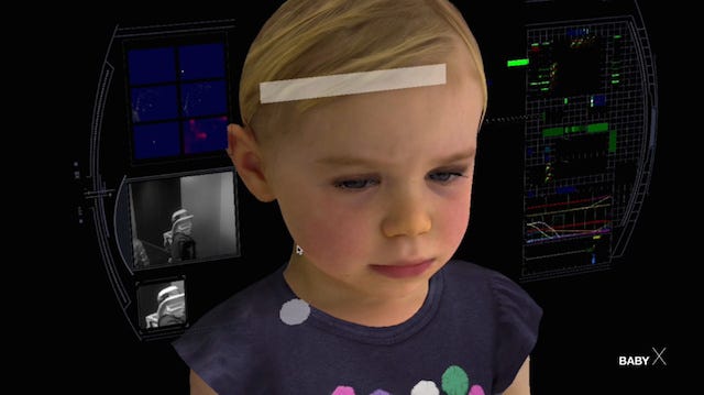 L'intelligenza artificiale è una bambina