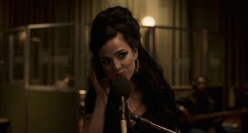 marisa abela stars as amy winehouse in director sam taylor johnson's back to black, a focus features release credit courtesy of focus features