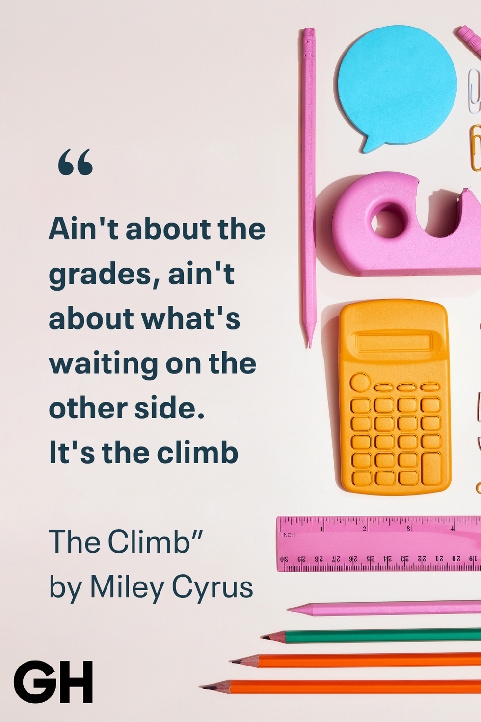 the climb miley cyrus good housekeeping