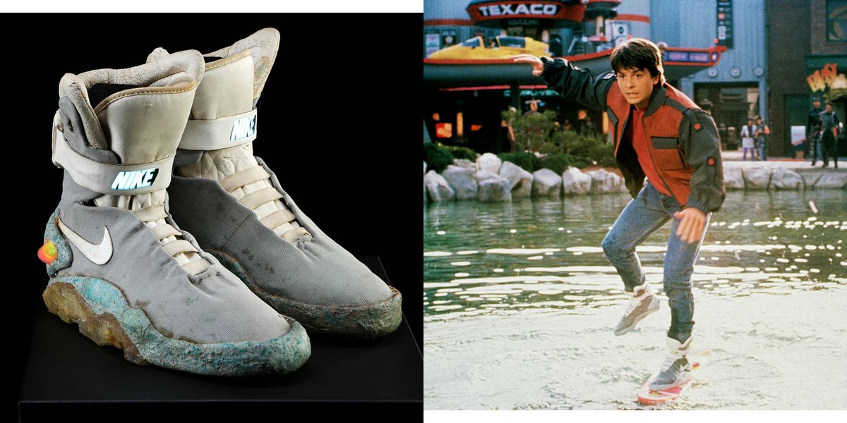 válvula Justicia Surgir An OG Nike Mag Used in Back to the Future Just Sold for Almost $100K