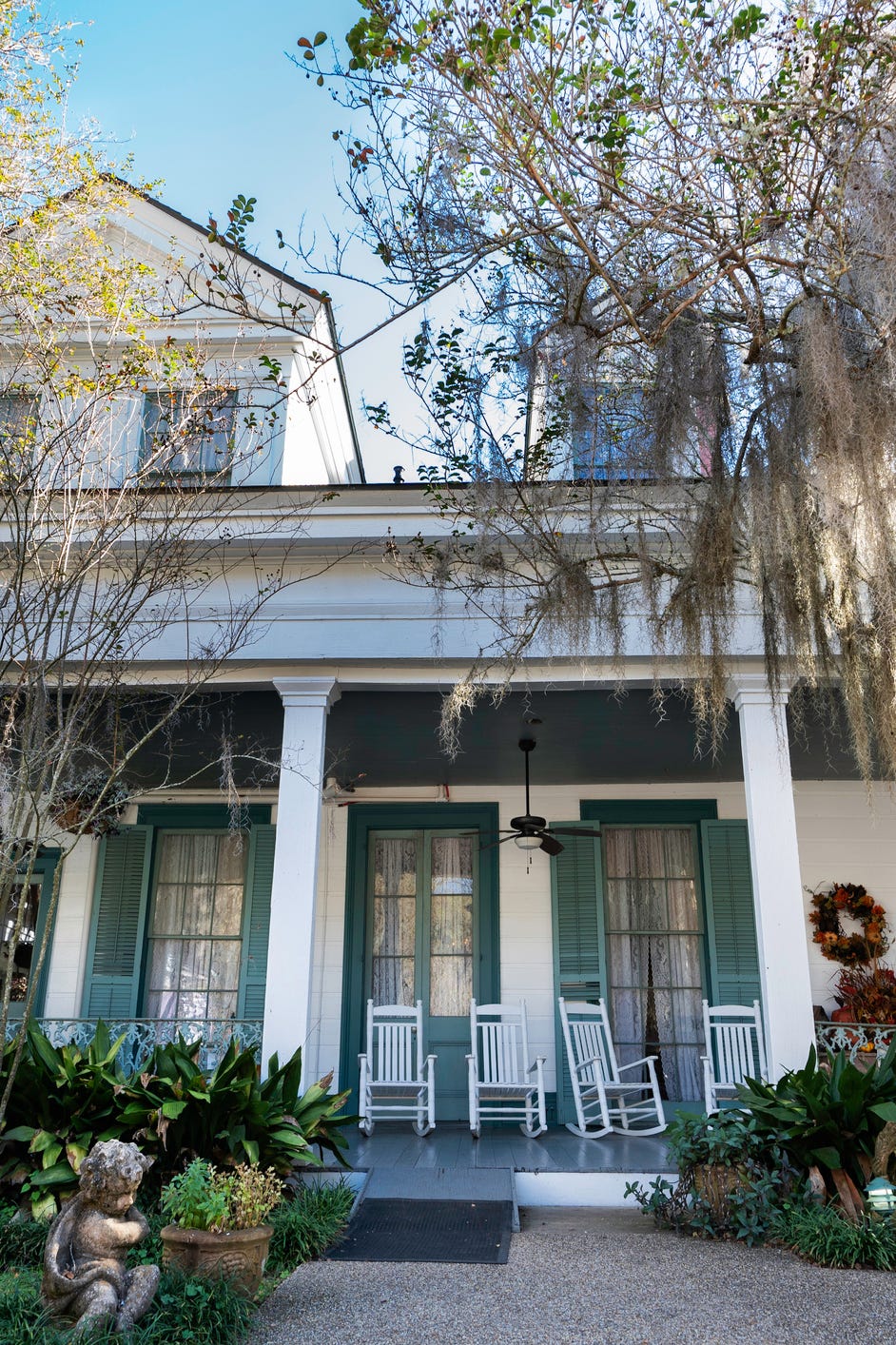 Backside of Myrtles Plantation backside of myrtles plantation