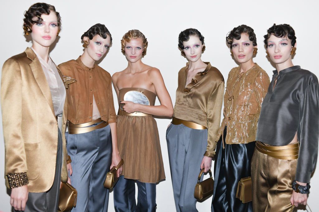 World famous Giorgio Armani womens fashion Collection