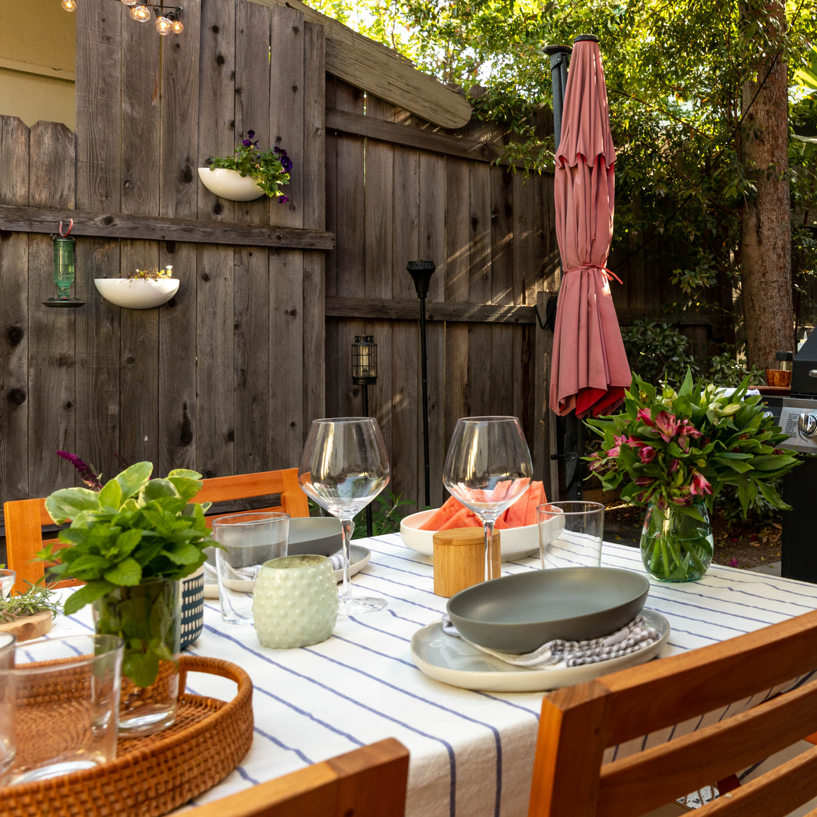 backyard table