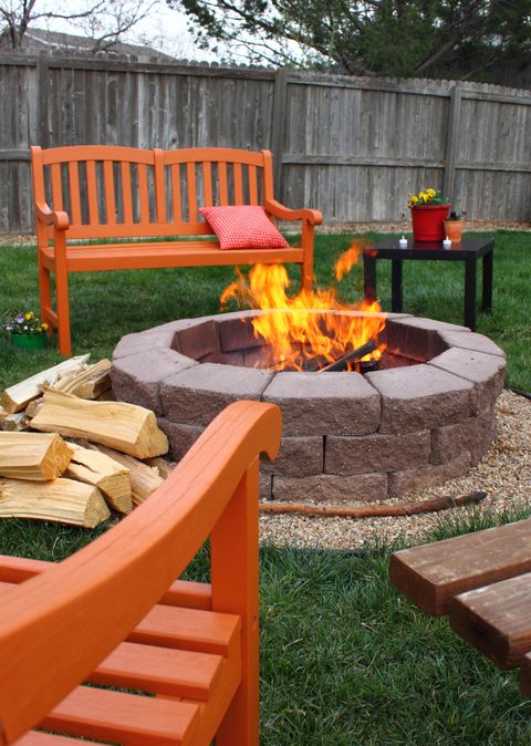 backyard fire pit camping ideas