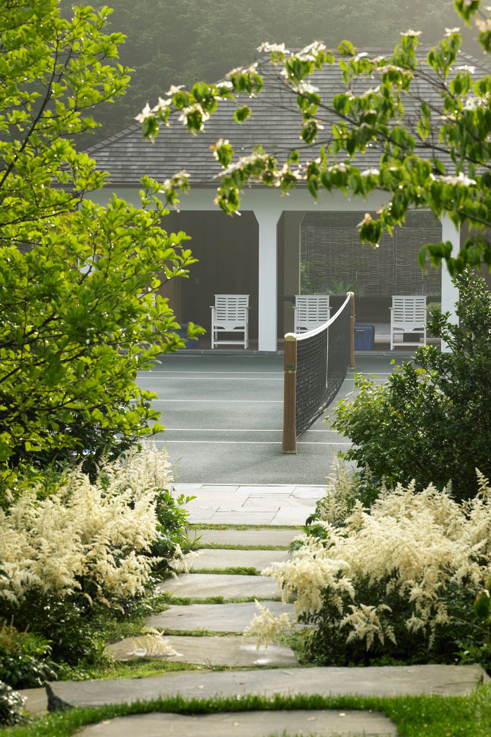 backyard with tennis court backyard with tennis court