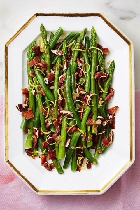 Easy Keto Side Dishes - Nutty Asparagus