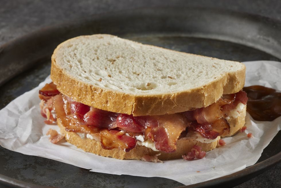 bacon butty sandwich