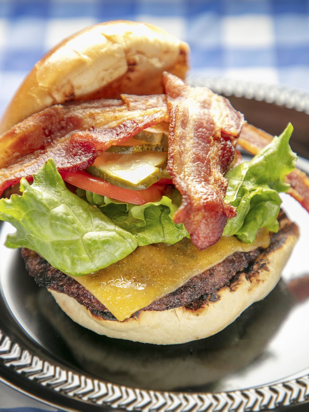 Bacon Cheese Burger Recipe, Food Network Kitchen