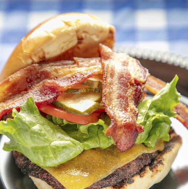 Bacon Burger - Spicy & Smoky Candied Bacon Burger- Best Bacon Burger