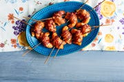 bacon shrimp skewers