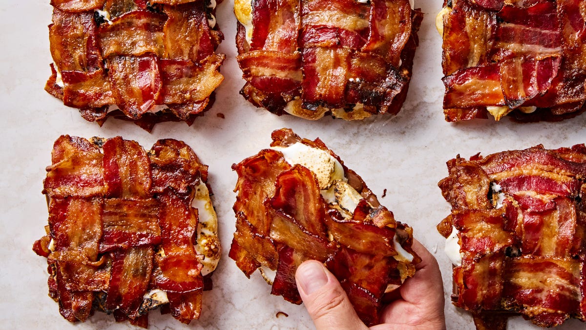 Video player poster image preview for You Need These Bacon Weave S'mores