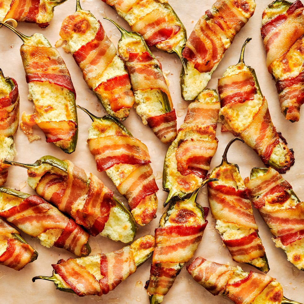 bacon wrapped jalapeno poppers